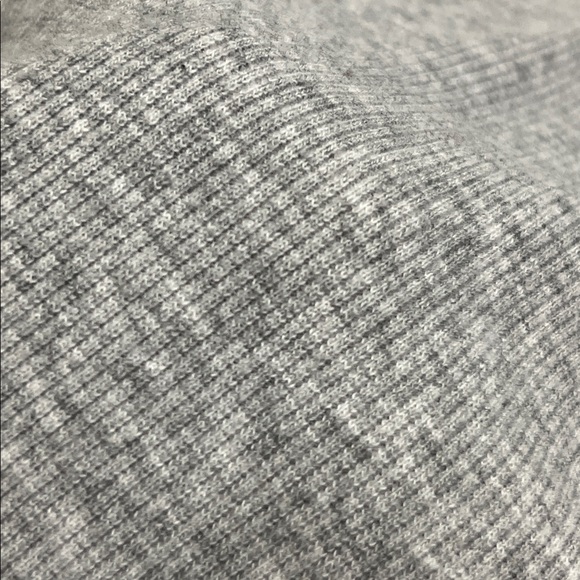 HELLO KITTY by Sanrio Polo Johnny Collar Stretch Rib Knit Grey Short SL Dress XL - Picture 12 of 16